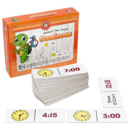 What's The Time? Dominoes-Learning Can Be Fun-The Creative Toy Shop