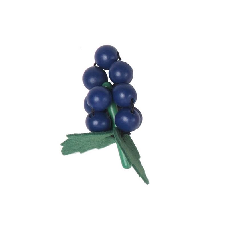 Wooden Individual Fruit and Vegetables - Grapes - Toyslink - The Creative Toy Shop