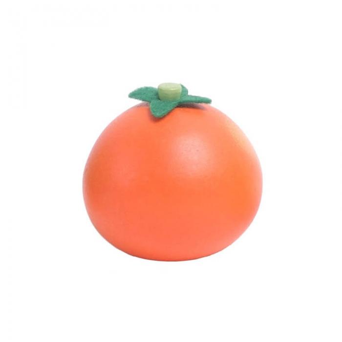 Wooden Individual Fruit and Vegetables - Orange - Toyslink - The Creative Toy Shop