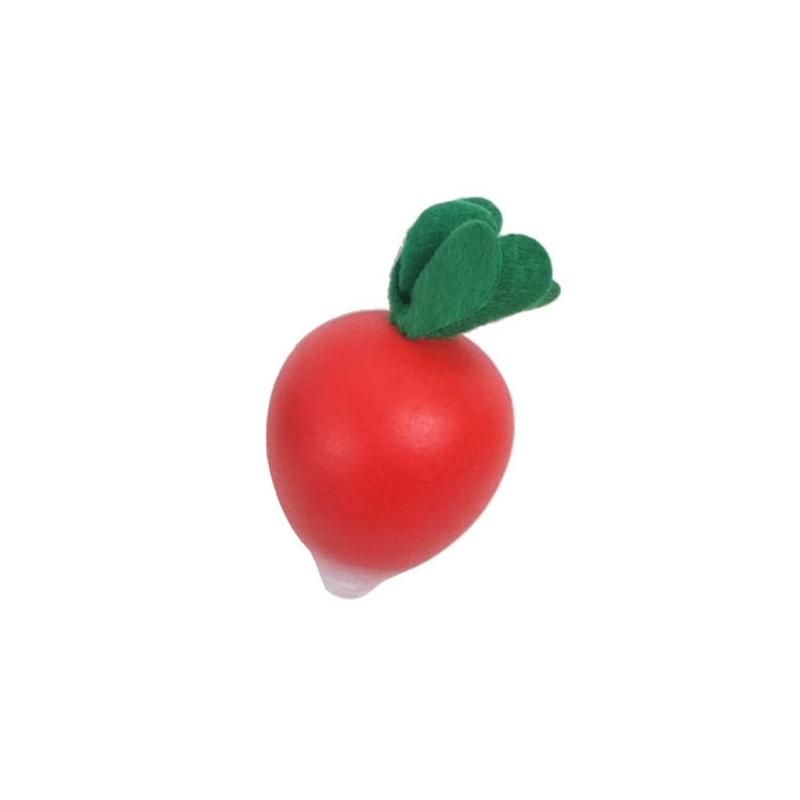Wooden Individual Fruit and Vegetables - Radish - Toyslink - The Creative Toy Shop