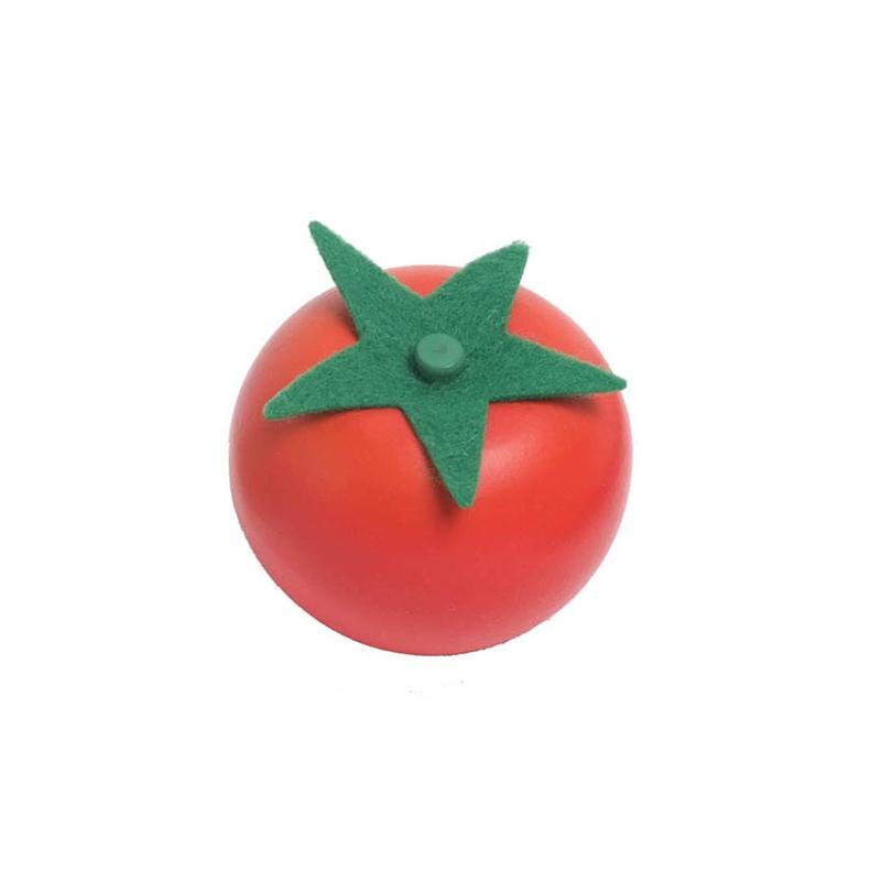 Wooden Individual Fruit and Vegetables - Tomato - Toyslink - The Creative Toy Shop